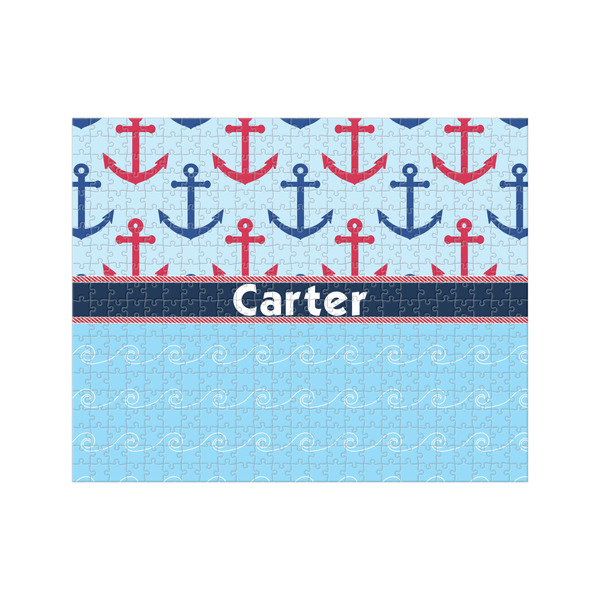 Custom Anchors & Waves 500 pc Jigsaw Puzzle (Personalized)