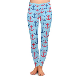Anchors & Waves Ladies Leggings - Extra Small