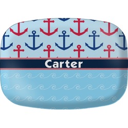 Anchors & Waves Melamine Platter (Personalized)