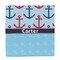 Anchors & Waves Party Favor Gift Bag - Matte - Front