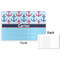 Anchors & Waves Disposable Paper Placemat - Front & Back