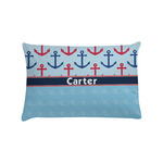 Anchors & Waves Pillow Case - Standard (Personalized)