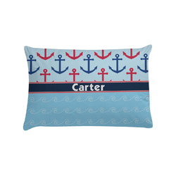 Anchors & Waves Pillow Case - Standard (Personalized)