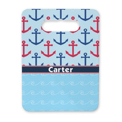 Anchors & Waves Rectangular Trivet with Handle (Personalized)