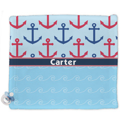 Anchors & Waves Security Blanket - Single Sided (Personalized)