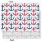 Anchors & Waves Tissue Paper - Heavyweight - Large - Front & Back