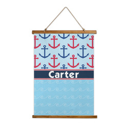 Anchors & Waves Wall Hanging Tapestry (Personalized)