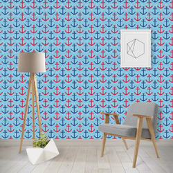 Anchors & Waves Wallpaper & Surface Covering (Peel & Stick - Repositionable)