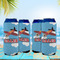 Airplane 16oz Can Sleeve - Set of 4 - LIFESTYLE