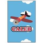 Airplane Wood Print - 20x30 (Personalized)