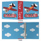 Airplane 3 Ring Binders - Full Wrap - 2" - APPROVAL