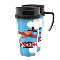 Airplane Acrylic Travel Mug (Personalized)