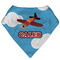 Airplane Bandana Folded Flat