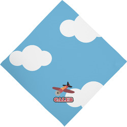 Airplane Dog Bandana Scarf w/ Name or Text