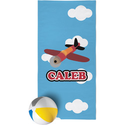 Airplane Beach Towel (Personalized)