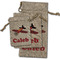 Airplane Burlap Gift Bags - (PARENT MAIN) All Three