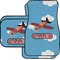 Airplane Custom Car Floor Mats (Back Seat)