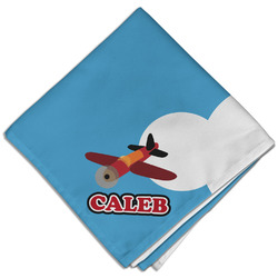 Airplane Cloth Dinner Napkin - Single w/ Name or Text