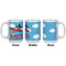 Airplane Coffee Mug - 15 oz - White APPROVAL