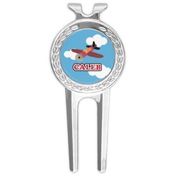 Airplane Golf Divot Tool & Ball Marker (Personalized)