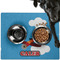 Airplane Dog Food Mat - Large LIFESTYLE