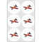 Airplane Drink Topper - XLarge - Set of 6