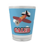 Airplane Glass Shot Glass - 1.5 oz - Set of 4 (Personalized)