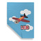 Airplane House Flags - Double Sided - FRONT FOLDED