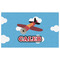 Airplane Indoor / Outdoor Rug - 3'x5' - Front Flat