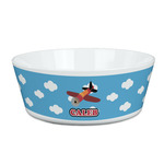 Airplane Kid's Bowl (Personalized)