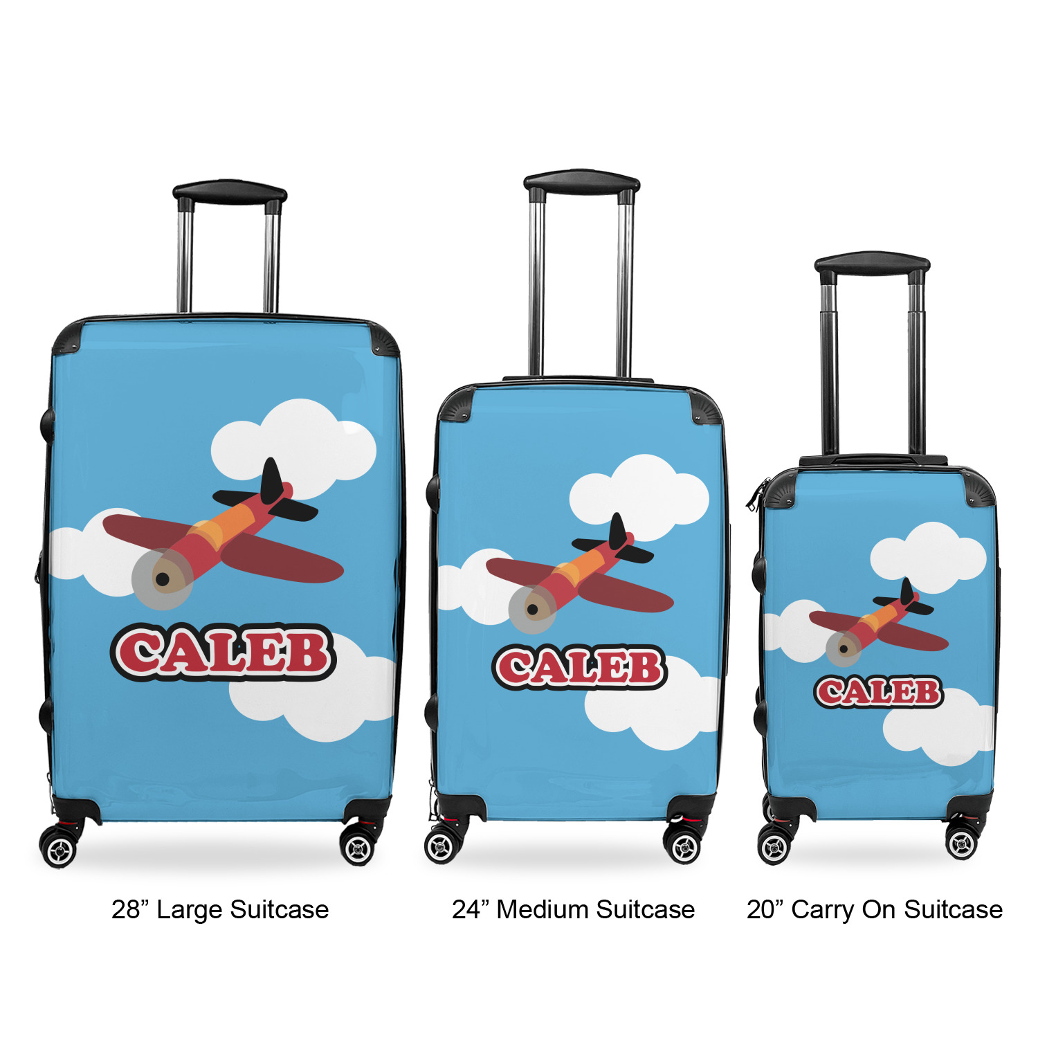 Airplane Suitcase - Large (Personalized) - YouCustomizeIt