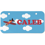 Airplane Mini/Bicycle License Plate (2 Holes) (Personalized)