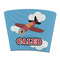 Airplane Party Cup Sleeves - without bottom - FRONT (flat)