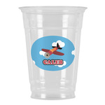 Airplane Party Cups - 16oz (Personalized)