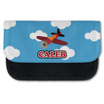 Airplane Canvas Pencil Case w/ Name or Text