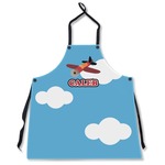 Airplane Apron Without Pockets w/ Name or Text