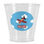 Airplane Plastic Shot Glass (Personalized)