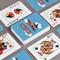 Airplane Playing Cards - Front & Back View