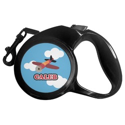 Airplane Retractable Dog Leash - Medium (Personalized)