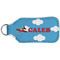 Airplane Sanitizer Holder Keychain - Large (Back)