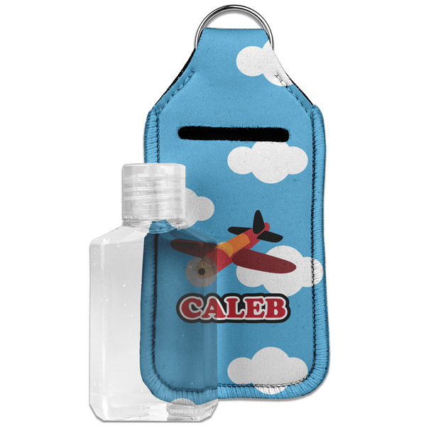 Custom Airplane Hand Sanitizer & Keychain Holder - Large (Personalized)