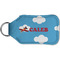 Airplane Sanitizer Holder Keychain - Small (Back)