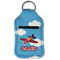 Airplane Sanitizer Holder Keychain - Small (Front Flat)