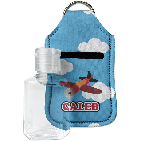 Custom Airplane Hand Sanitizer & Keychain Holder - Small (Personalized)