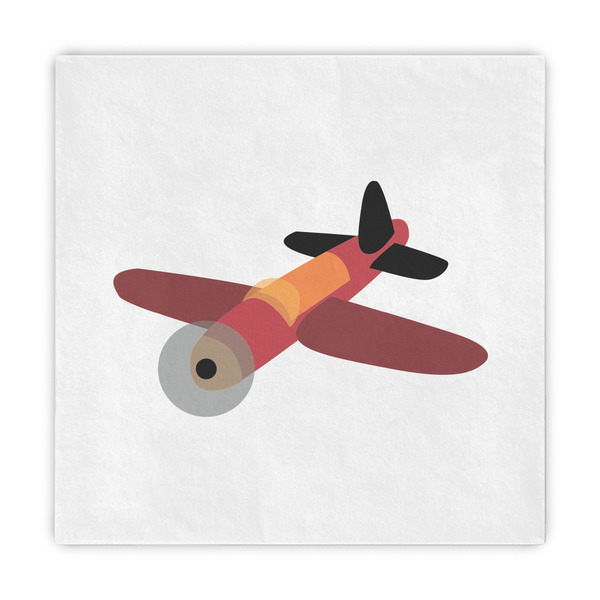 Custom Airplane Decorative Paper Napkins