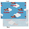 Airplane Tissue Paper - Heavyweight - Small - Front & Back