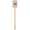 Airplane Wooden 6.25" Stir Stick - Rectangular - Single Stick