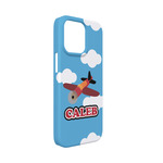 Airplane iPhone Case - Plastic - iPhone 13 Mini (Personalized)