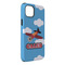 Airplane iPhone 14 Plus Tough Case - Angle