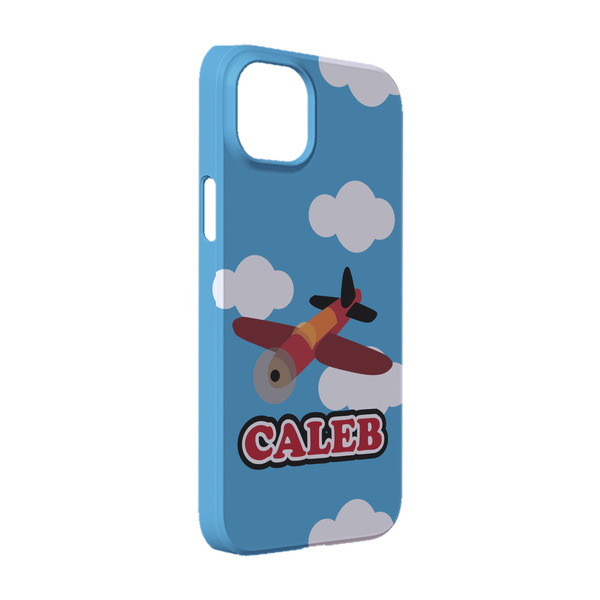 Custom Airplane iPhone Case - Plastic - iPhone 14 Pro (Personalized)